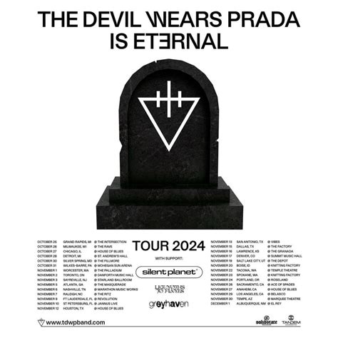 devil wears prada uk tour|the devil wears prada merch.